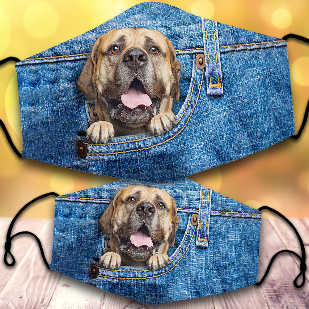 Bullmastiff-In Pocket-Veil