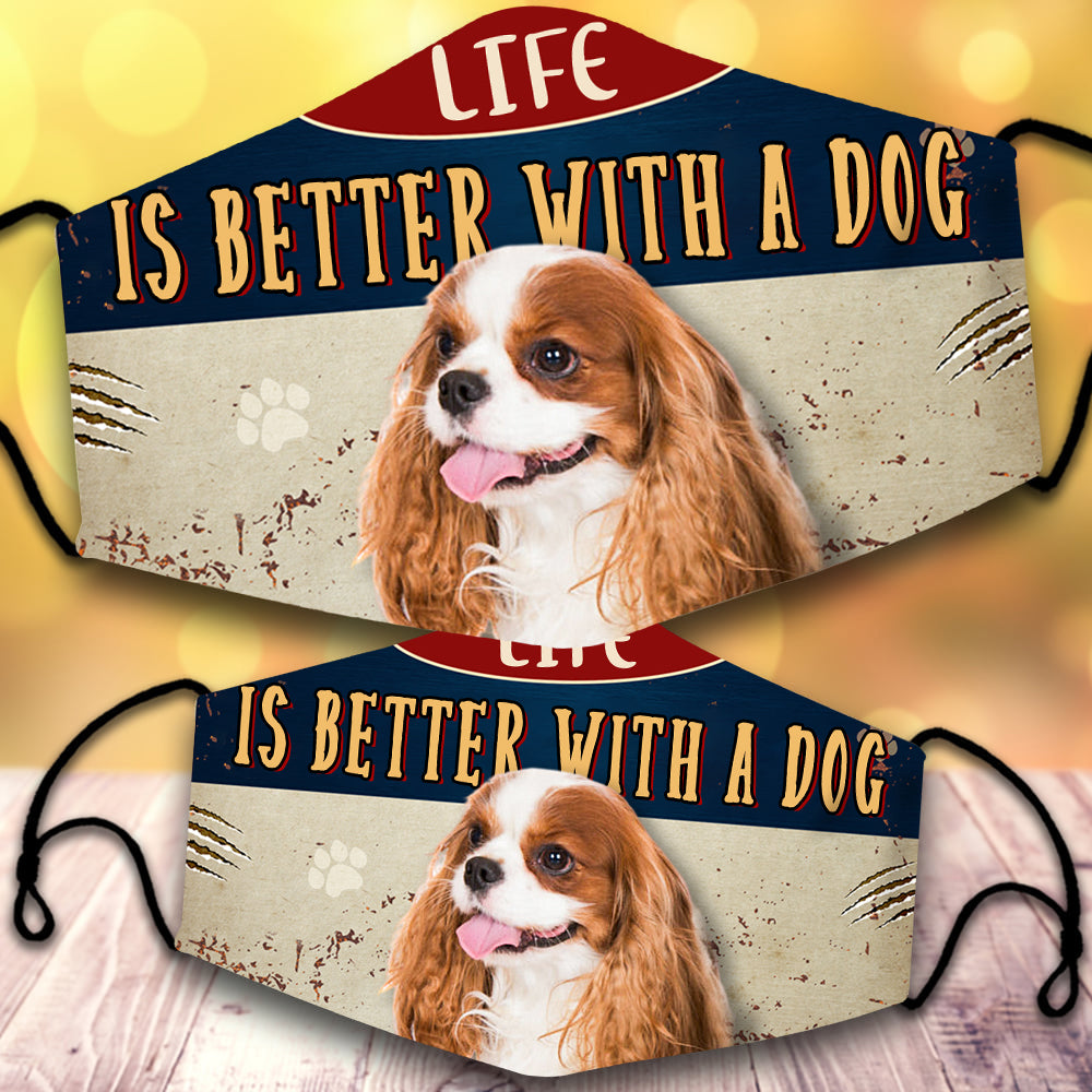 cavalier king charles spaniel 2-Life Is Better With A Dog-Veil