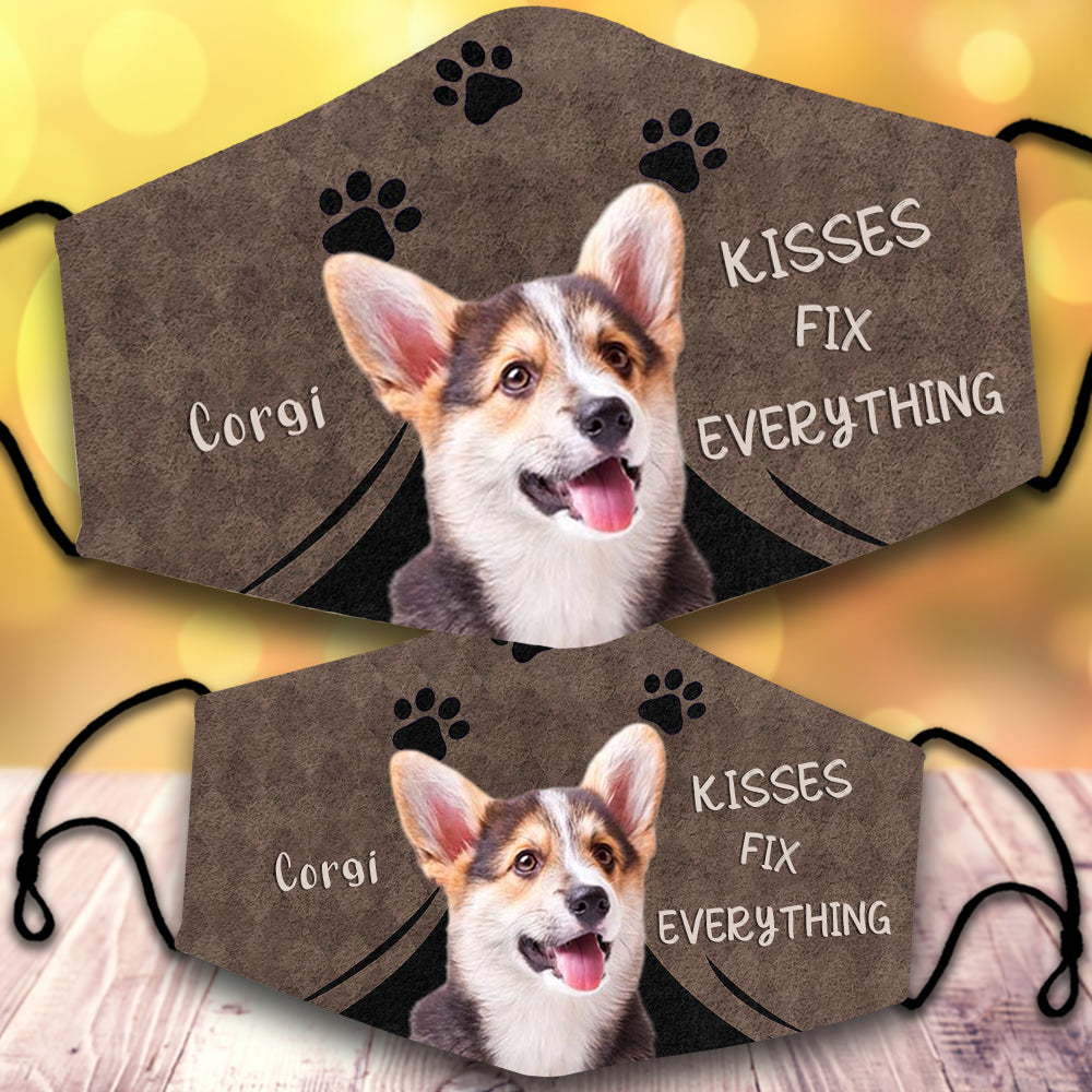 corgi 3-Kisses Fix Everything-Veil