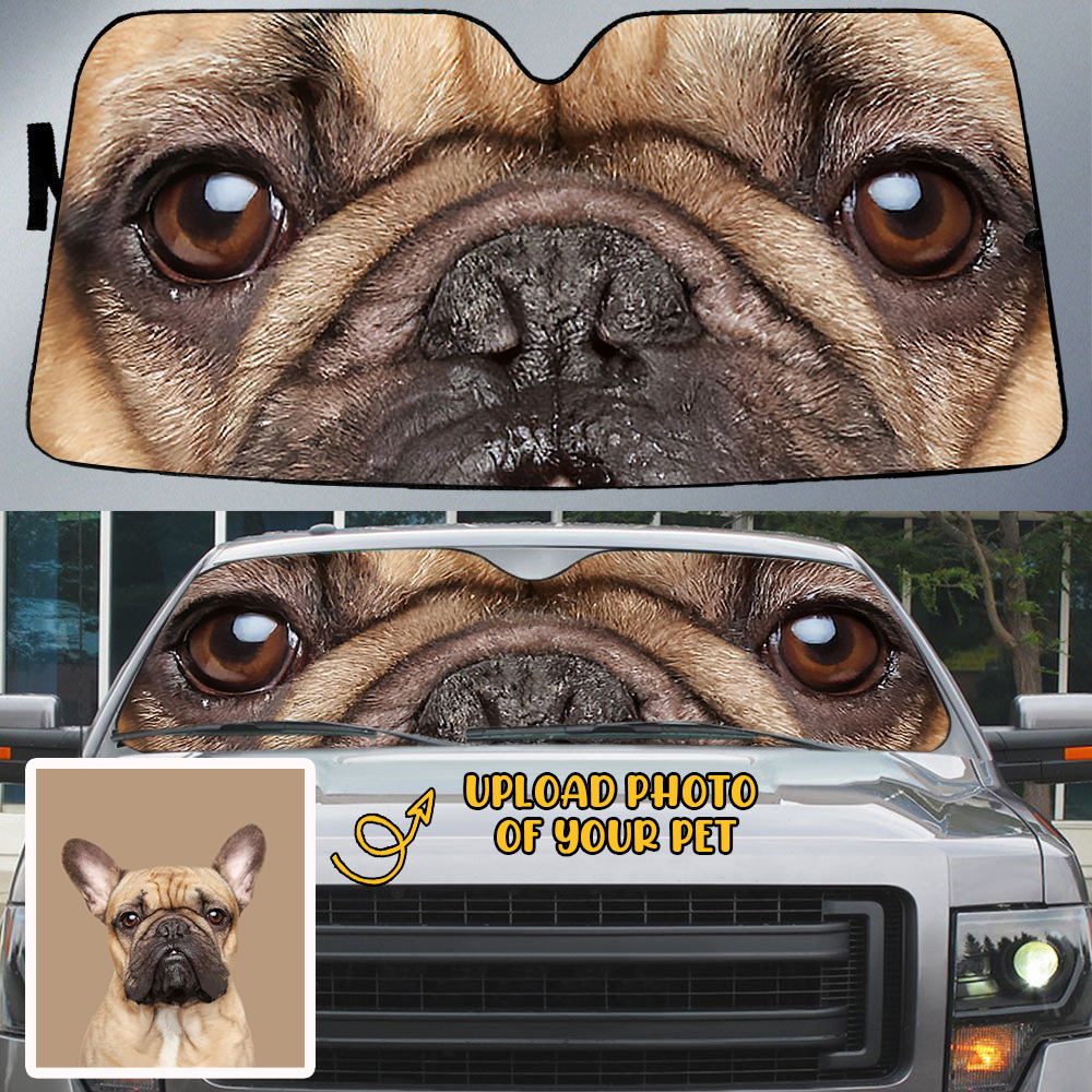 Personalized Pet's Eyes-Beautiful Pet Eyes Car Sun Shade Cover Auto Windshield