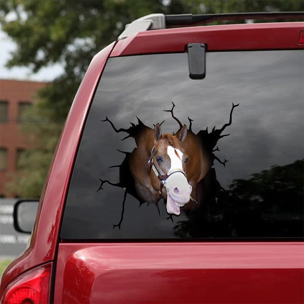 Horse Crack Car Sticker Cattle Lover (20)