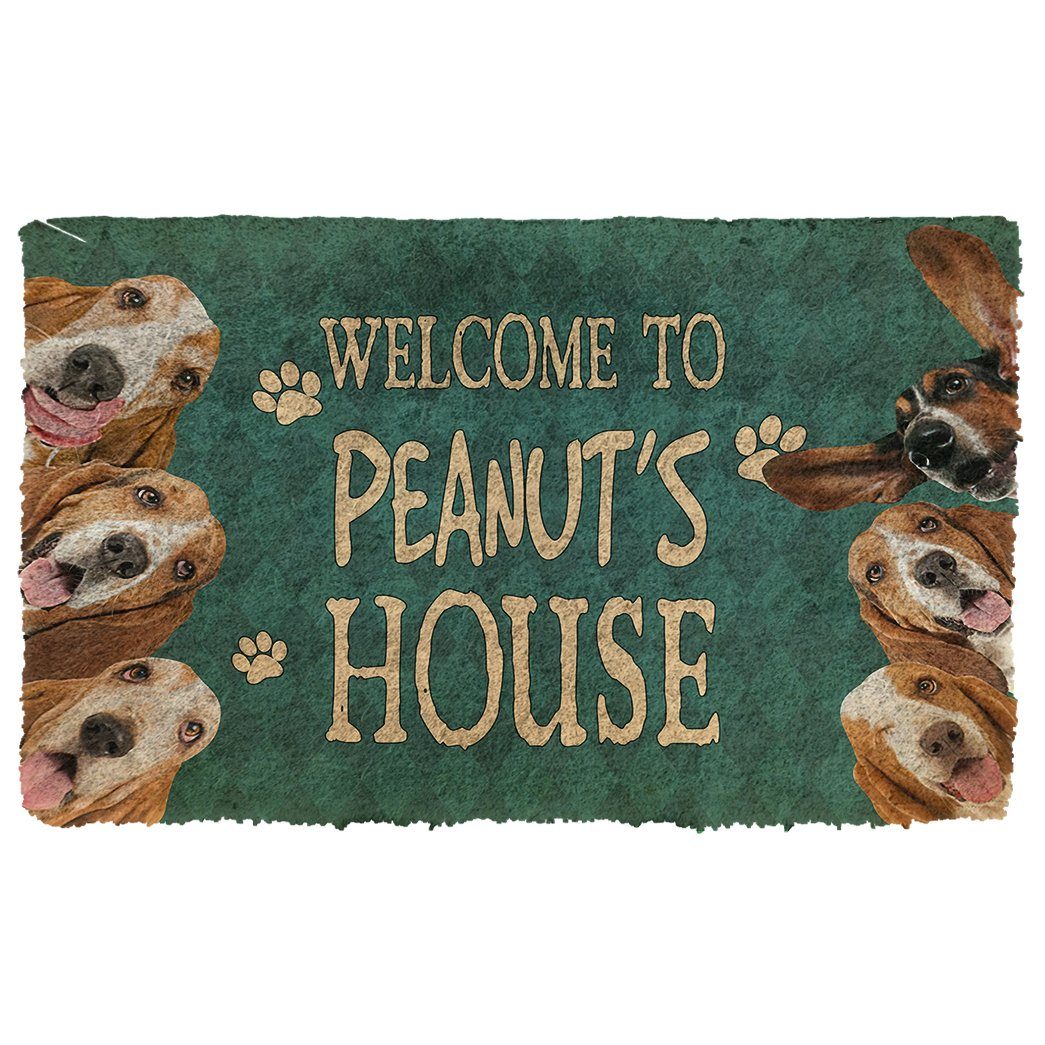 Noodever 3D Basset Hound Welcome You Doormat