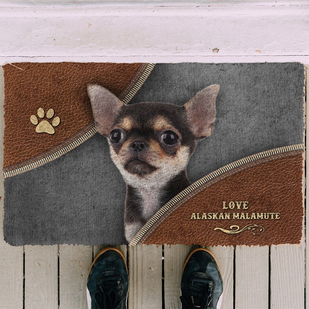 Noodever 3D Chihuahua Doormat