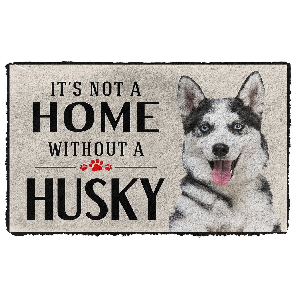 Noodever 3D Its Not A Home Without A Husky Doormat