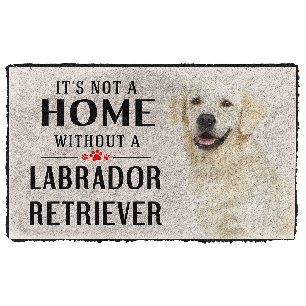Noodever 3D Its Not A Home Without A Labrador Retriever Doormat