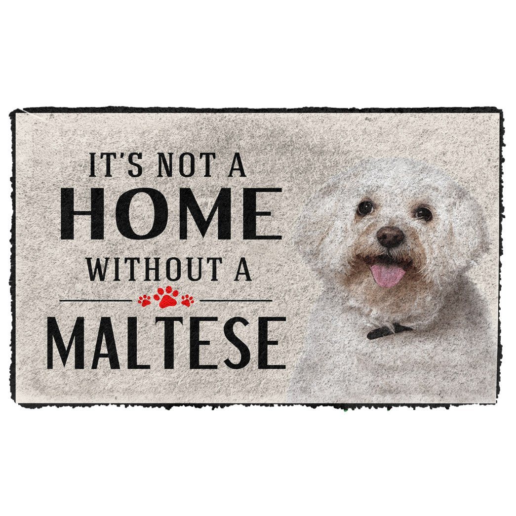 Noodever 3D Its Not A Home Without A Maltese Doormat