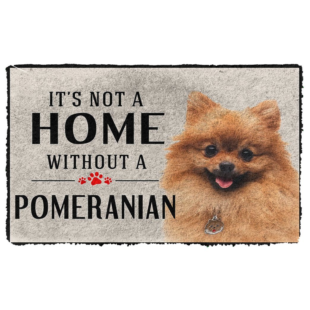 Noodever 3D Its Not A Home Without A Pomeranian Doormat