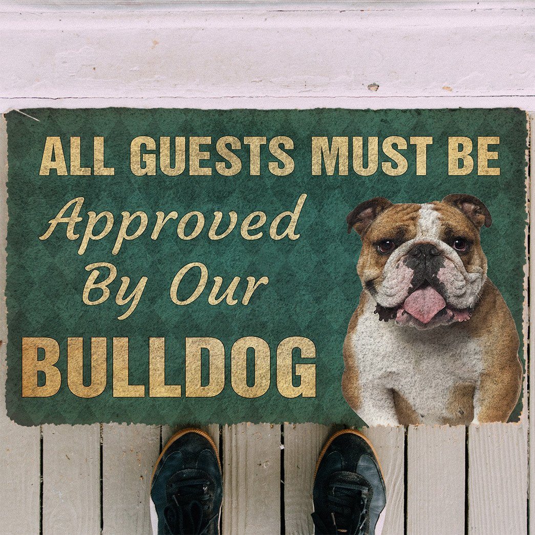 Noodever 3D Must Be Approved By Our Bulldog Doormat