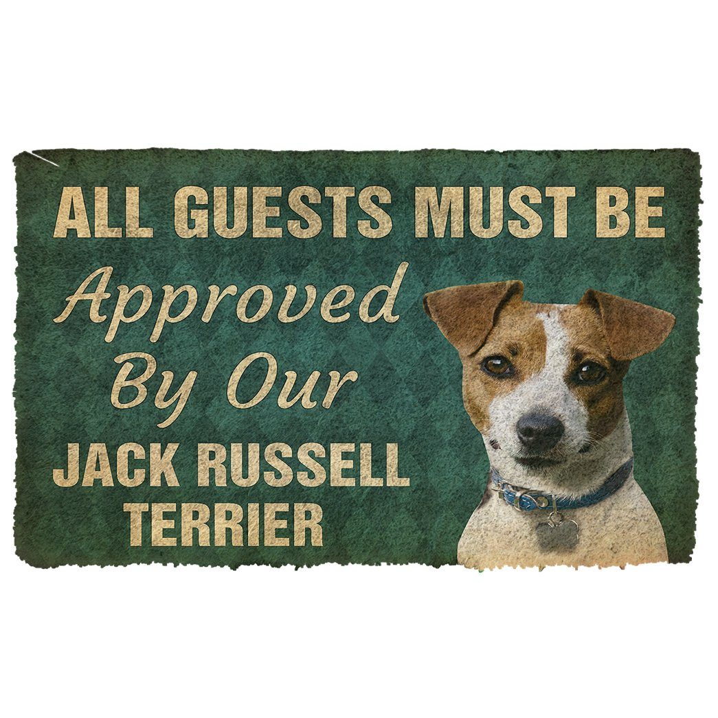Noodever 3D Must Be Approved By Our Jack Russell Terrier Doormat