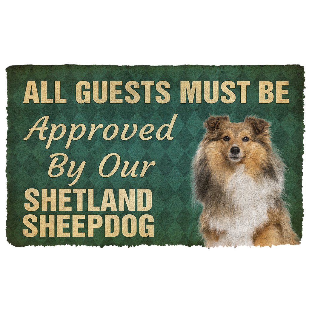 Noodever 3D Must Be Approved By Our Shetland Sheepdog Doormat