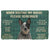 Noodever  3D Please Remember Australian Cattle Dog's House Rules Doormat