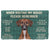 Noodever  3D Please Remember Azawakh Dogs House Rules Doormat