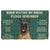 Noodever 3D Please Remember Belgian Shepherds House Rules Doormat