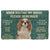 Noodever 3D Please Remember Cavalier King Charles Spaniel Dogs House Rules Doormat