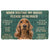 Noodever 3D Please Remember Cocker Spaniel Dogs House Rules Doormat