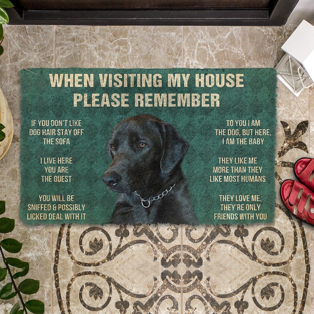 Noodever 3D Please Remember Doormat