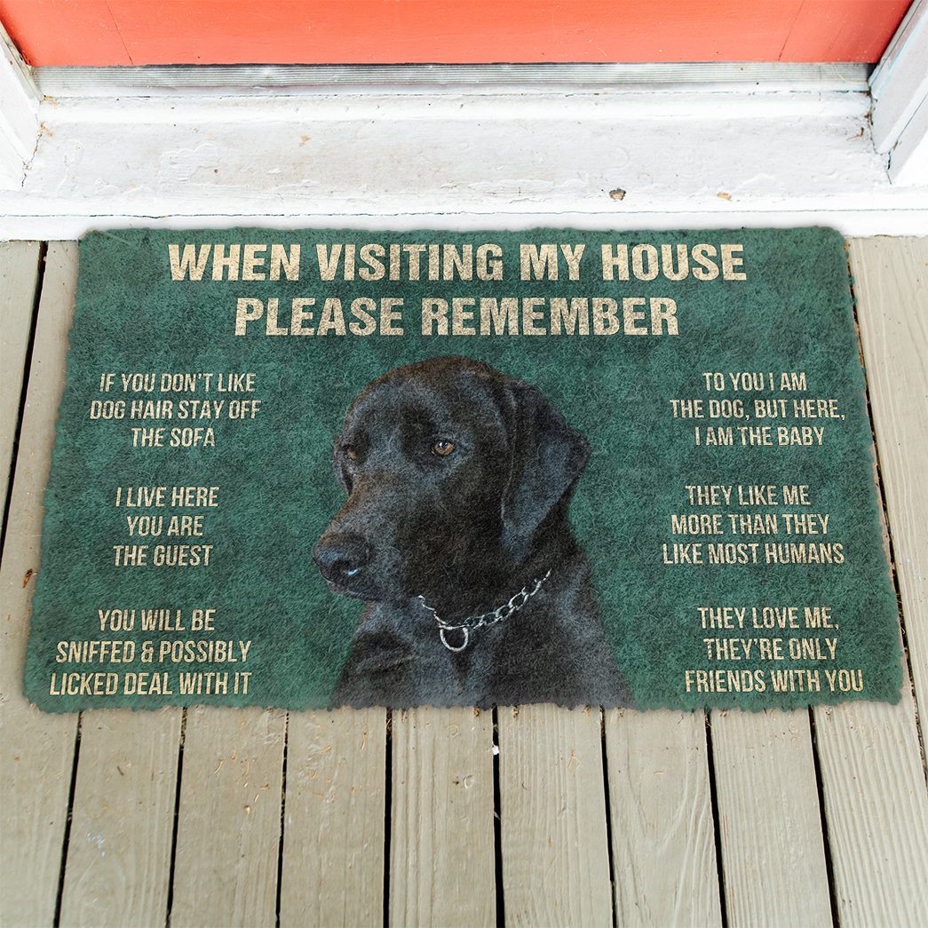 Noodever 3D Please Remember Doormat