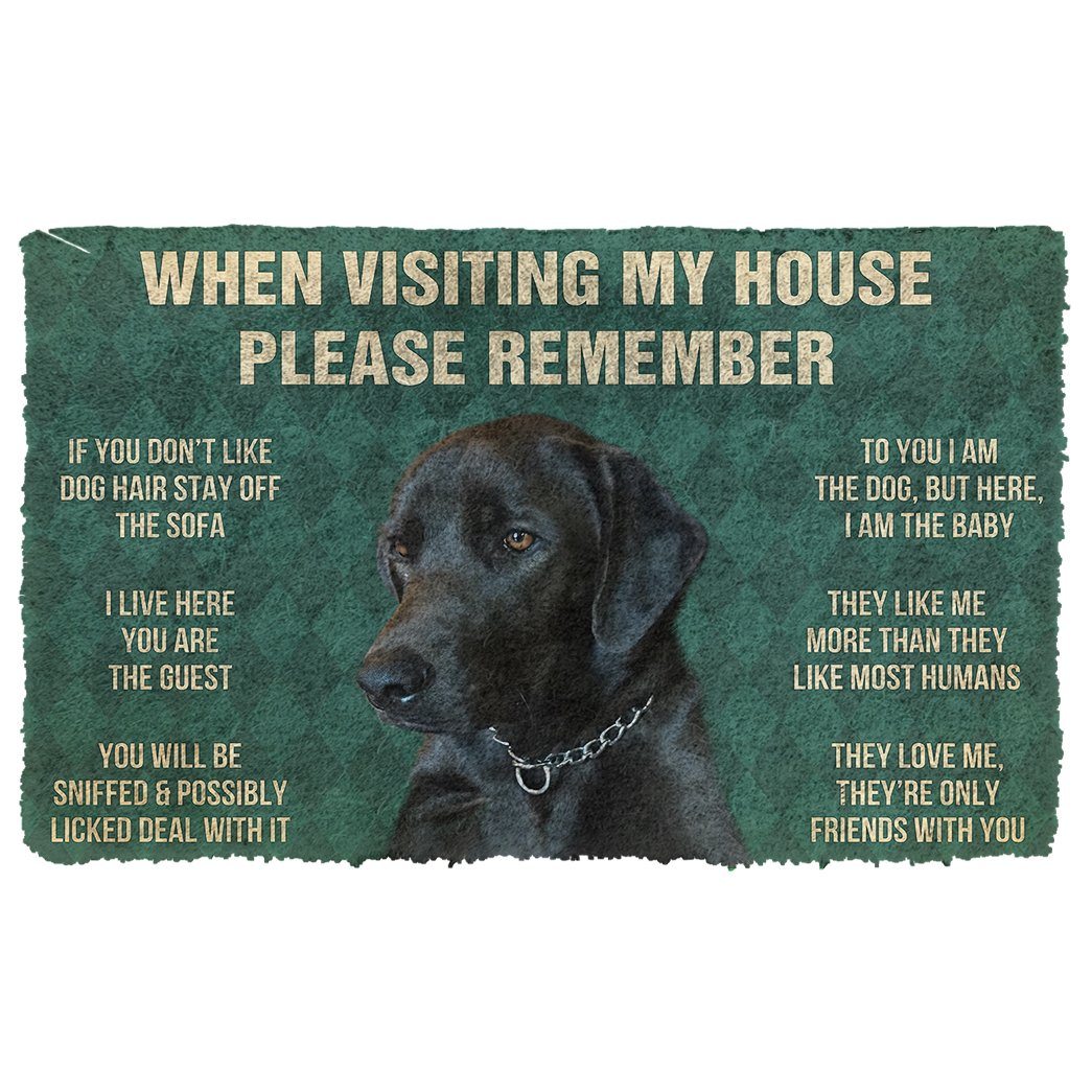 Noodever 3D Please Remember Doormat