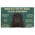 Noodever 3D Please Remember Flat Coated Retriever Dogs House Rules Doormat