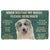 Noodever 3D Please Remember Great Pyrenees House Rules Doormat