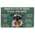 Noodever  3D Please Remember Miniature Schnauzer Dogs House Rules Doormat