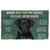 Noodever  3D Please Remember Patterdale Terrier Dogs House Rules Doormat