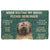 Noodever  3D Please Remember Tibetan Terrier Dogs House Rules Doormat
