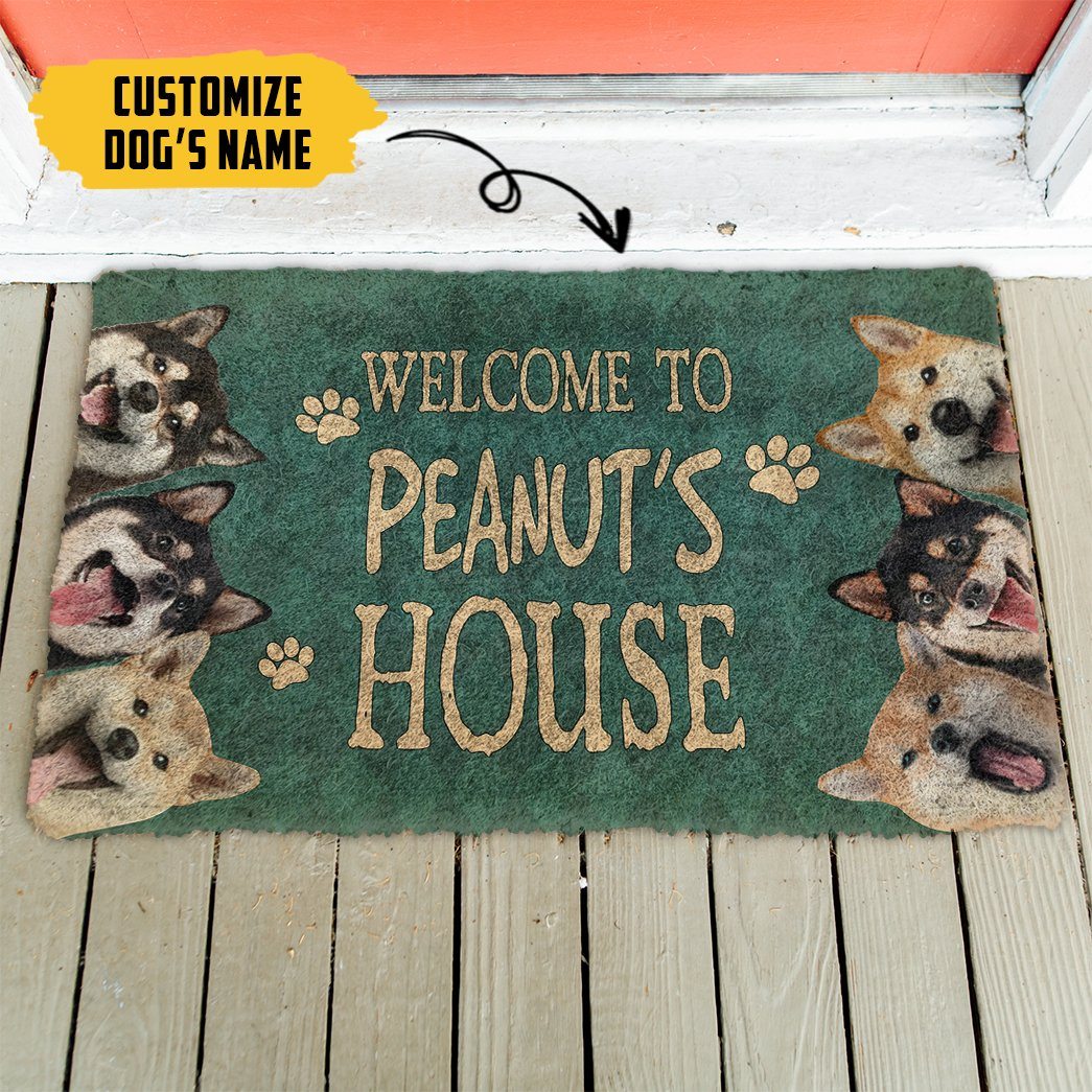 Noodever 3D Shiba Welcome You Doormat