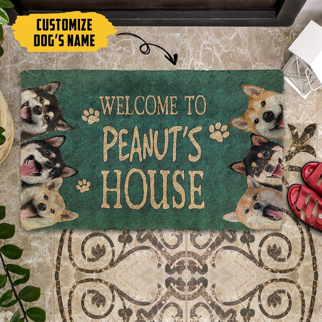 Noodever 3D Shiba Welcome You Doormat