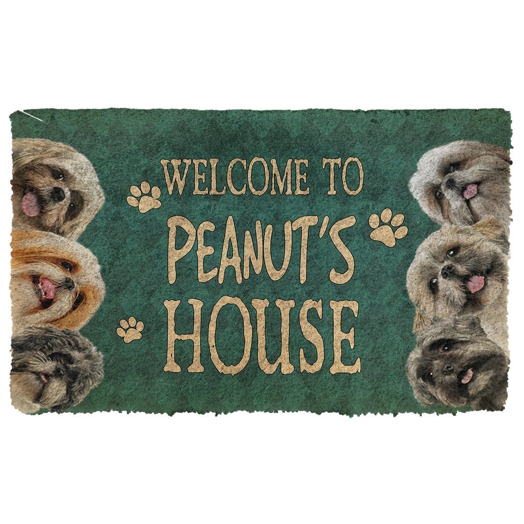 Noodever 3D Shih Tzu Welcome You Doormat