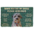 Noodever 3D Please Remember Dog Doormat