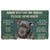 Noodever 3D Please Remember Pitbull House Rules Doormat