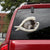 Greyhound-sleeping angel CAR STICKER