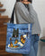 groenendael-Butterfly Daisies Fait-CLOTH TOTE BAG