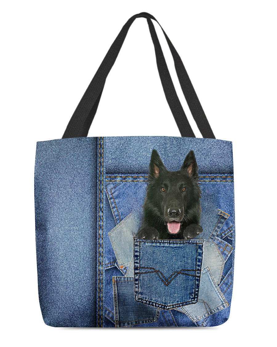 groenendael-in pocket2-Cloth Tote Bag