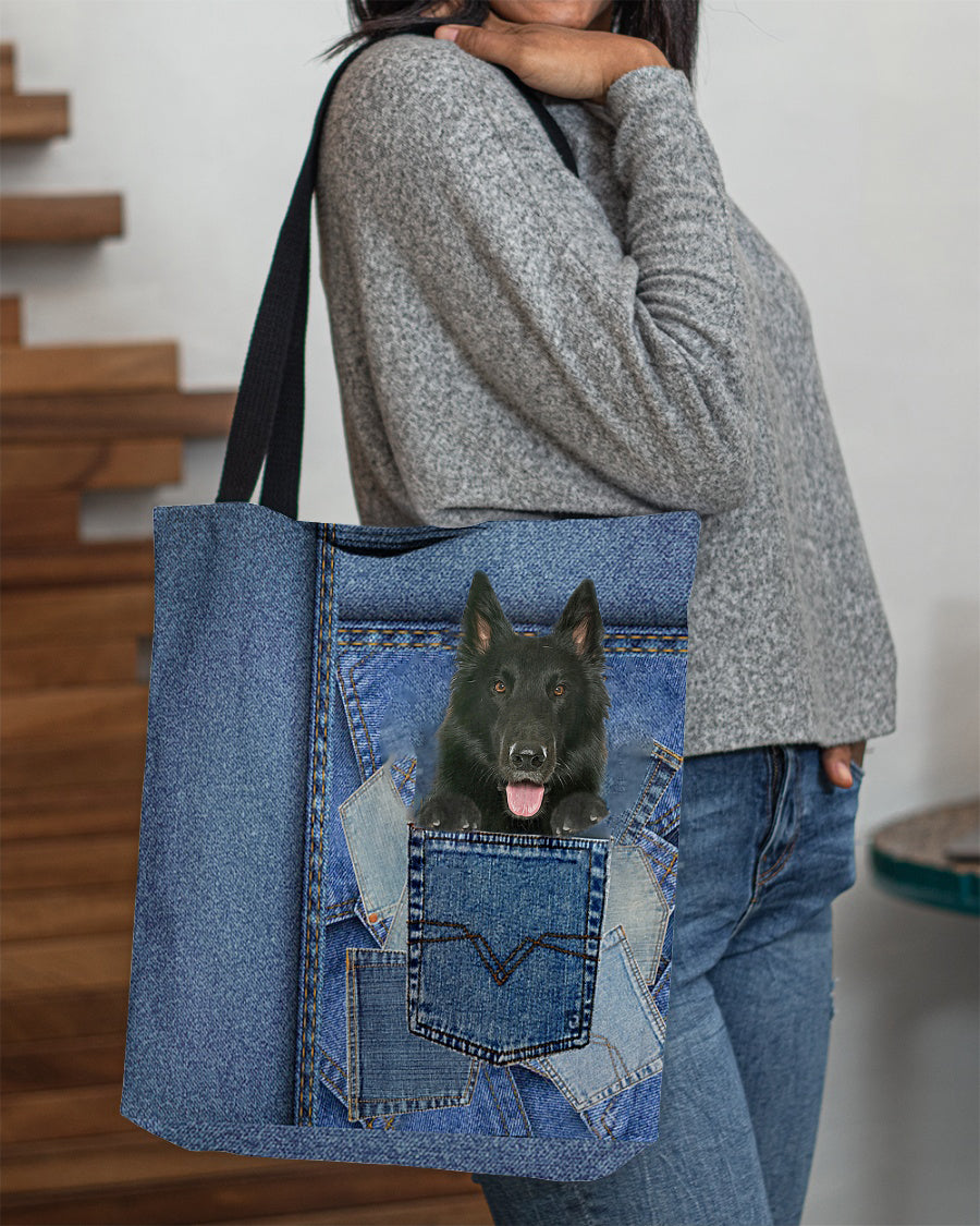 groenendael-in pocket2-Cloth Tote Bag