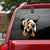 Dachshund Crack Car Sticker, Toilet Sticker, Fridge Sticker (3)