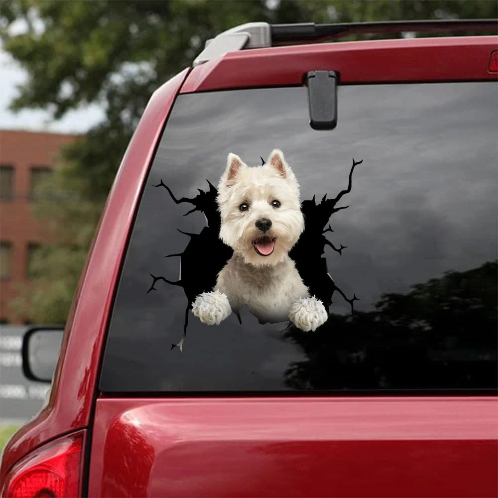 Yorkshire Terrier Car Sticker Lover 9
