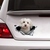 MALTESE CRACK CAR STICKER DOGS LOVER