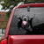 Black Labrador Retriever Crack Car Sticker, Toilet Sticker, Fridge Sticker 2