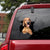 Dachshund Crack Car Sticker, Toilet Sticker, Fridge Sticker (41)
