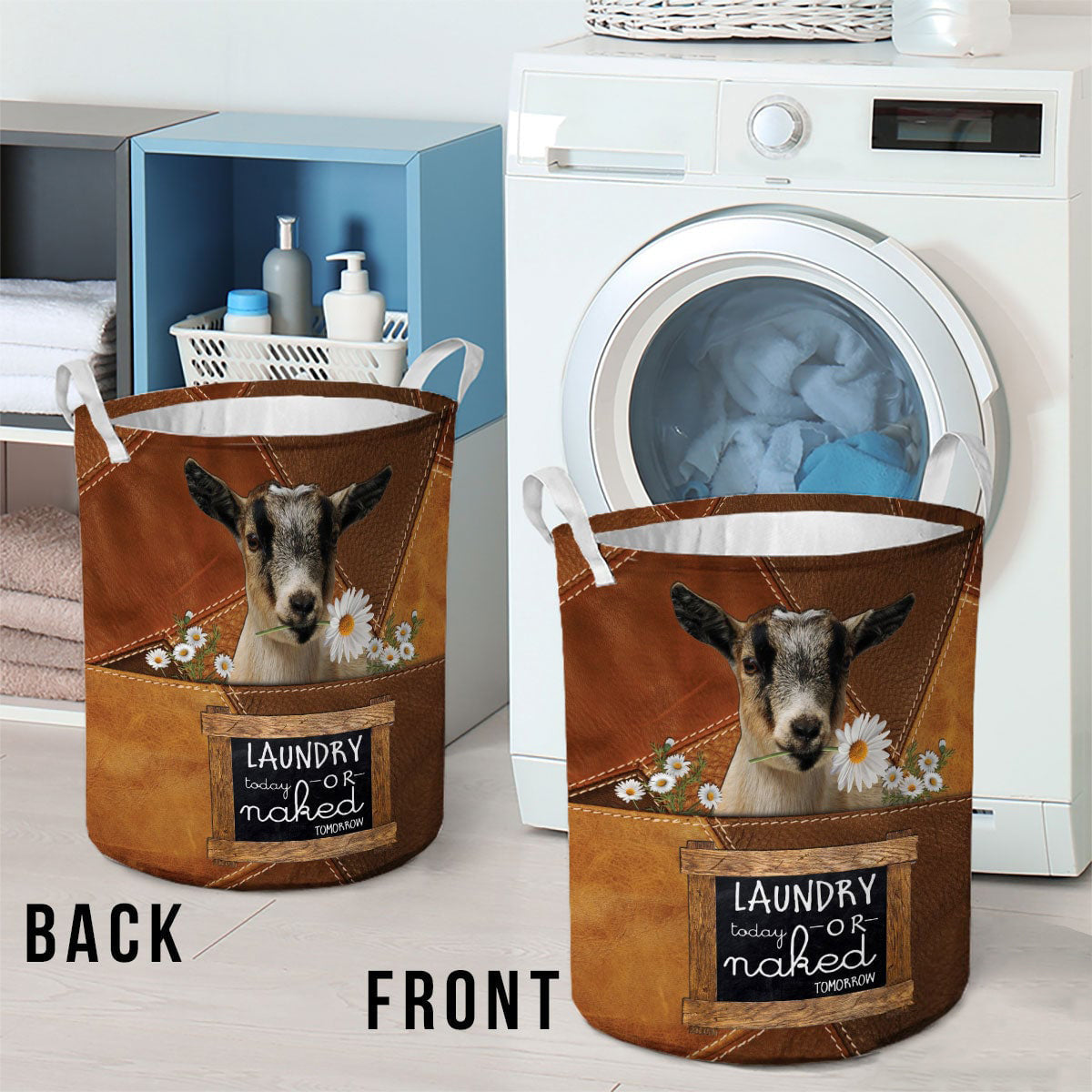 PYGMY-laundry today or naked tomorrow laundry basket