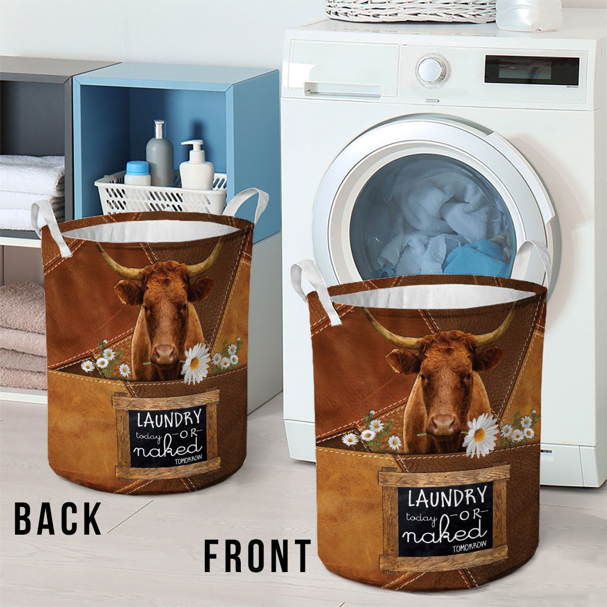 Salers-laundry today or naked tomorrow laundry basket