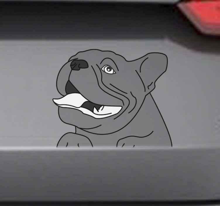 French Bulldog Car Sticker