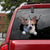 Chihuahua Crack Car Sticker, Toilet Sticker, Fridge Sticker (4)