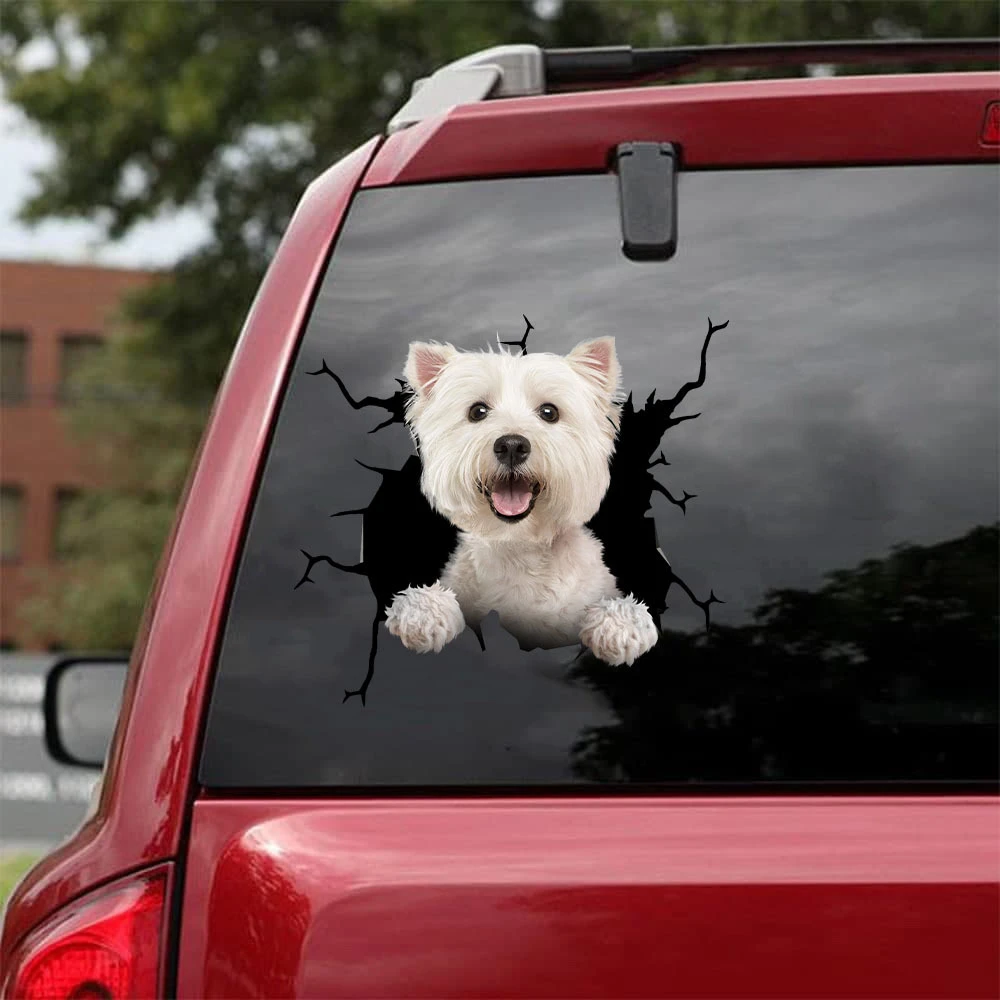 Yorkshire Terrier Car Sticker Lover 11
