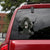 Poodle Crack Car Sticker, Toilet Sticker, Fridge Sticker 38