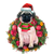 Pug Christmas Ornament