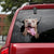 PITBULL CRACK CAR STICKER DOGS LOVER