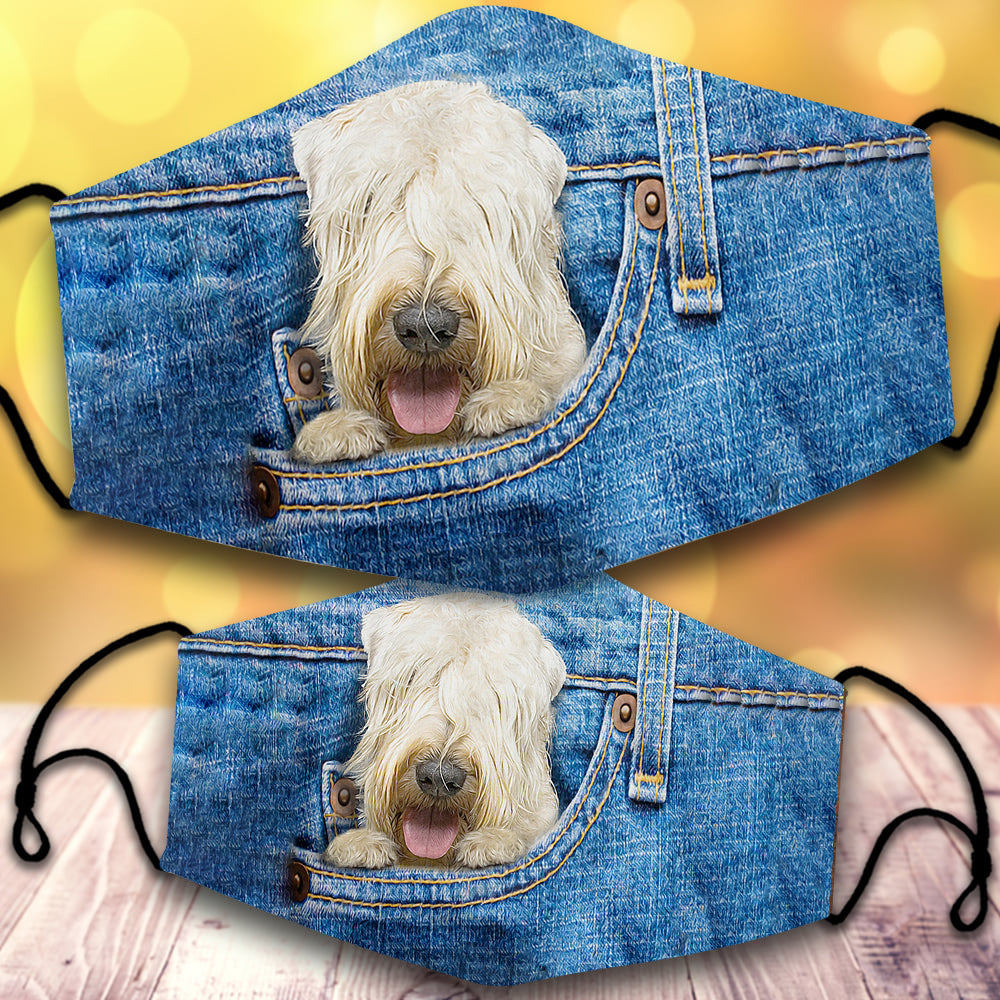 Wheaten terrier-In Pocket-Veil